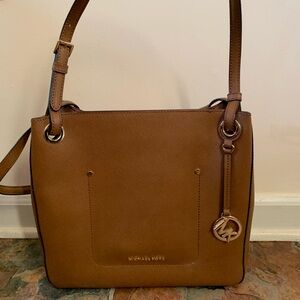 Michael Kors Tan Two Strap Shoulder Bag